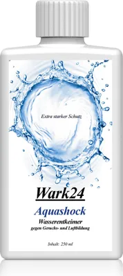 Produktbild von Wark24 Aquashock Wasserentkeimer 250ml - Gegen Geruchs & Luftbildung (1er Pack)