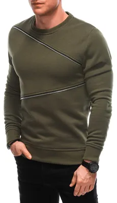 Productafbeelding van Herenshirt EDOTI OM-SSNZ-22FW-005, donkerolijf, maat: XXL