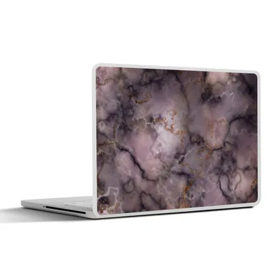 Produktbild von MuchoWow® Laptop Aufkleber Sticker Cover Achat - Steine - Abstrakt - Edelstein-Mix 30x22 cm - Laptop-Sticker