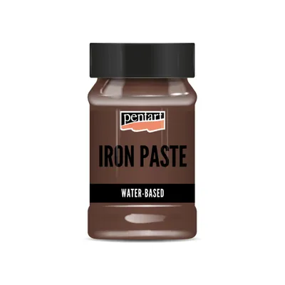 Produktbild von PENTART Eisenpaste, 100 ml, Rotbraun