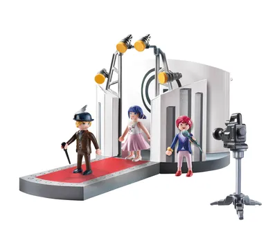 Produktbild von PLAYMOBIL Miraculous: Modenschau In Paris-konstruktionsspiel Silber  Silber One Size