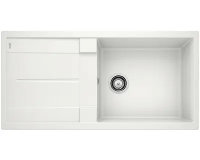 Produktbild von BLANCO METRA XL 6 S, Weiß, 490 x 430 mm, 19 cm, 100 cm, 19 cm, 50 cm