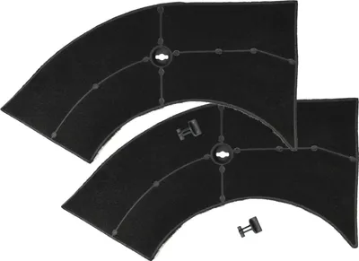 Produktbild von vhbw 2x Aktivkohlefilter Ersatz für Bauknecht 852988901000, Nyttig FIL 100, 50278870006, 50290649008 für Dunstabzugshaube - 28 x 13,3/9,5 x 2,6 cm