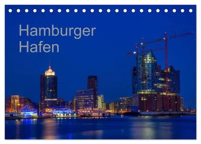 Produktbild von Hafen Hamburg (Tischkalender 2027 DIN A5 quer), CALVENDO Monatskalender