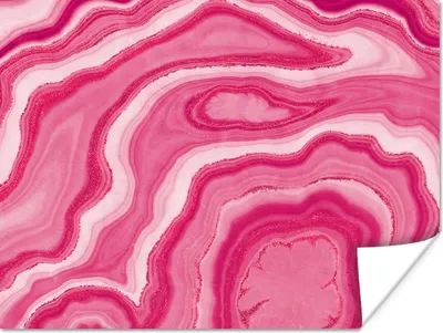Produktbild von MuchoWow® Poster Rosa - Geode - Achatstein - Edelsteine 160x120 cm - Foto Plakat