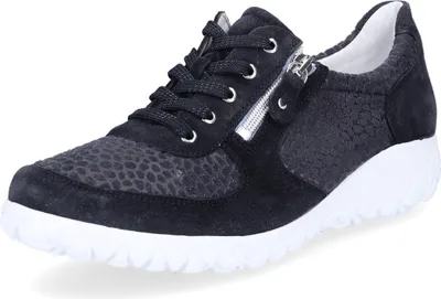 Produktbild von Waldläufer Damen Schnürschuh marine blau 4