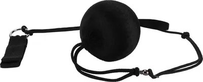 Productafbeelding van Tanzsteun, zachte, verstelbare ketting, zwarte poi-bal voor dames, buikspieroefeningen, prestatie