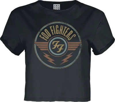Produktbild von Foo Fighters T-Shirt Damen Amplified Collection - Air charcoal XL