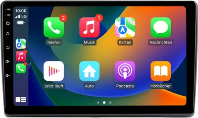 Produktbild von Android Radio 64GB für VW Golf 4 2002-2007 Carplay Navi Lenkradsteuerung Bluetooth RDS WIFI DSP GPS DAB+