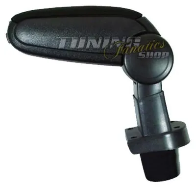 Productafbeelding van Armleuning, middenconsole, voor Toyota Yaris XP9, modeljaren 2006-2010 - Bekleding: zwarte stof