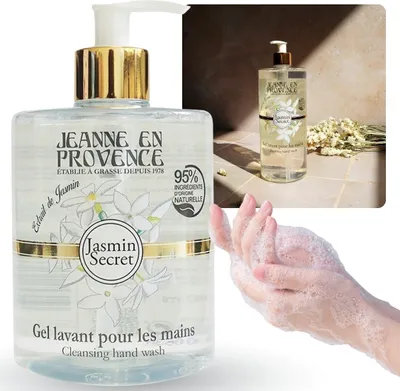 Obrázek produktu pro Jeanne en Provence - Tekuté mýdlo na ruce Jasmine Secret 500 ml