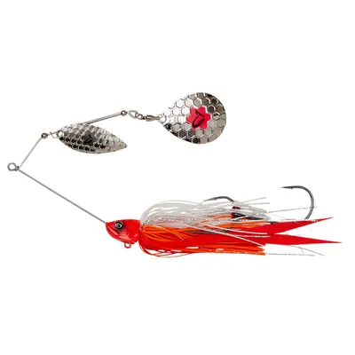 Obrázek produktu pro Savage Gear Da'Bush Spinnerbait Red Head Silver 14 cm 21 g Třpytka