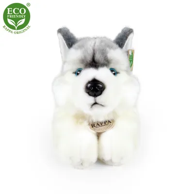 Produktbild von Plüschhund Husky, 32 cm, umweltfreundlich