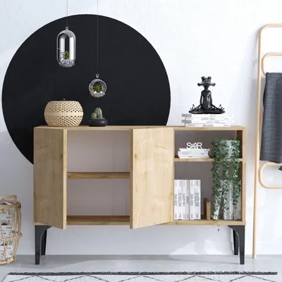 Obrázek produktu pro Skye Decor, Oscar- Oscar MRD, Saphireich, komoda, 80x120x40 cm, 100% melaminovaná dřevotříska