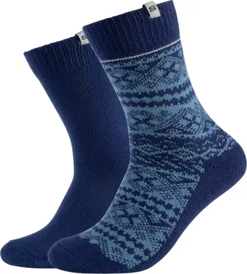 Produktbild von Skechers 2PPK Herren Casual Mode Jacquard Socken SK41049-5501
