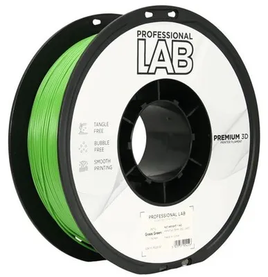 Produktbild von PETG-Filament „Grass Green Professional Lab“, 1,75 mm, 1000 g, für 3D-Drucker