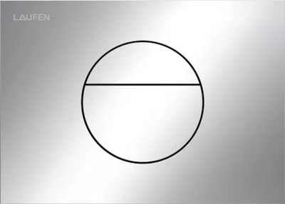 Produktbild von Laufen H9001120040001 Betätigungsplatte SUNRISE INEO mit