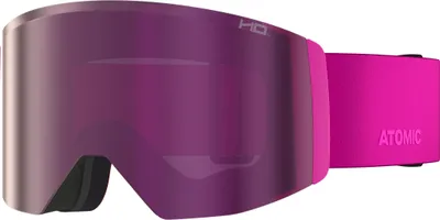 Produktbild von Atomic FOUR Q L HD Skibrille mit Quick Click Scheibenwechsel und Live Fit Rahmen, Pink