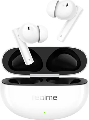 Produktbild von realme Buds Air 5 kabellose Kopfhörer, In Ear Kopfhörer, Ative Noise Cancellation, 38H Playtime IPX5, Bass Lock, BT5.3 für Android iOS, Weiß
