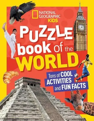 Obrázok produktu pre National Geographic Kids Puzzle Book of the World