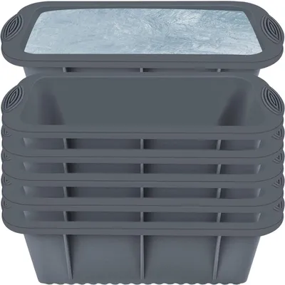 Immagine prodotto di Solidchoice - Set di 6 stampi per cubetti di ghiaccio di grandi dimensioni, ideali per cocktail