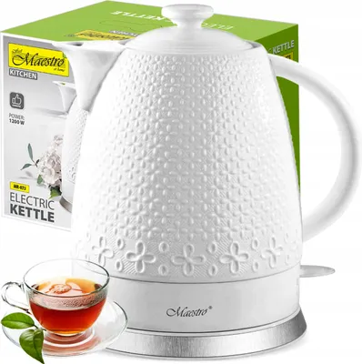 Produktbild von Keramischer Wasserkocher Maestro Mr-073 1,5L 1200W Kabellos Automatische Abschaltung