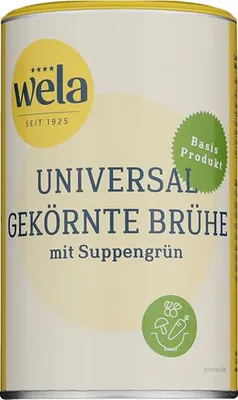 Produktbild von WELA Gekörnte Brühe 1/2 Universal Klare Suppe