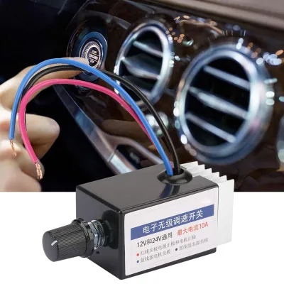 Productafbeelding van DC Motortoerentalregelaar Universele 12V/24V Motor Schakelaar