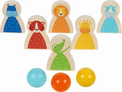 Image de goki Jeu de quilles animaux sauvages