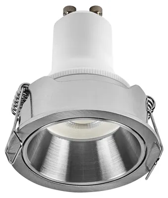 Obrázek produktu pro OSRAM 4058075854178 Sada bodových LED zářivek pro vestavbu GU10 3 W, stmívatelné, saténový nikl