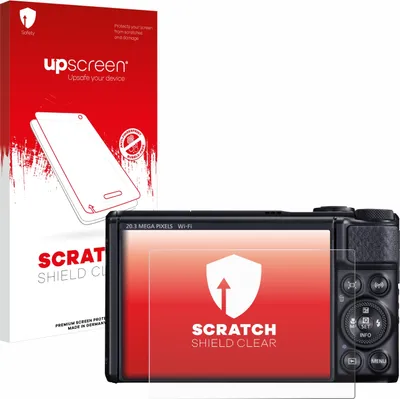 Produktbild von upscreen Schutzfolie für Canon PowerShot SX740 HS / Lite Displayschutz Displayschutzfolie Folie Klar Transparent