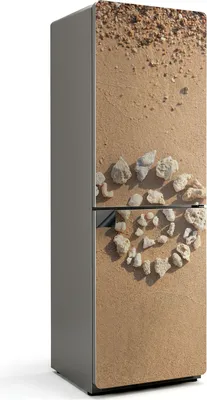 Produktbild von Natursteinspirale – Magnetische Kühlschrank Abdeckung – Dekorfolie magnetisch Küche – Kühlschrank Magnet Deko – selbstklebende Magnettafel – Magnetfolie für Kühlschranktür – 60x180 cm