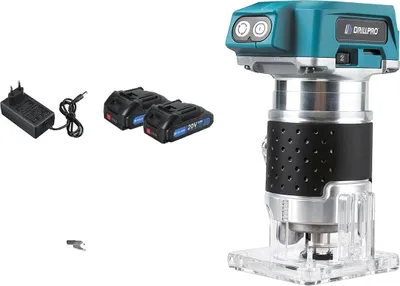 Obrázek produktu pro Elektrický vyžínač, bezkartáčový motor, regulace otáček, dvě baterie