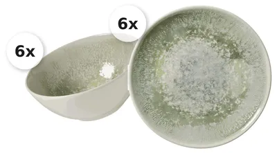 Produktbild von Frühstücks-Set 12 tlg. Cecina jade
