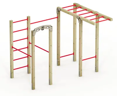 Produktbild von Klimmzugstange Wickey FIT Base 815 Calisthenics Fitnessgerät mit Klimmzugstange