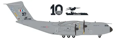 Obrázok produktu pre Herpa Wings 1:200 Airbus A400M francúzske vzdušné sily 1/61 – 10 rokov 573771