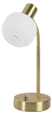 Obrázek produktu pro Stolní lampa "LEARTA", výška 36,5 cm, mosaz, matný povrch