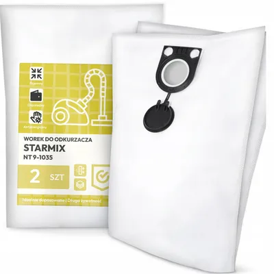 Produktbild von Starmix NT 9-1035 Synthetik Staubsaugerbeutel 2 Stück