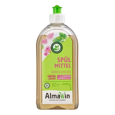 Produktbild von AlmaWin Geschirrspülmittel Wildrose-Melisse 500ml