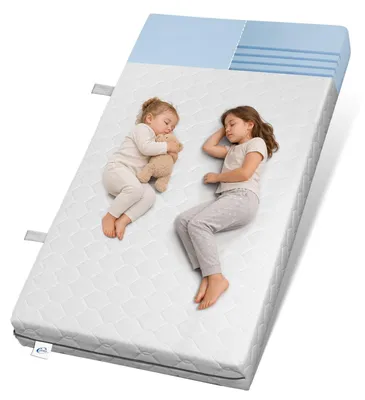 Produktbild von Coemo Kinder- und Jugendmatratze 100x200 cm SOMI | Höhe 16 cm | Bezug waschbar | Wendematratze H1/H2