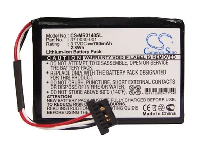 Produktbild von TECHTEK Akku Kompatibel mit [Magellan] Maestro 3140 Ersetzt 37-0030-001