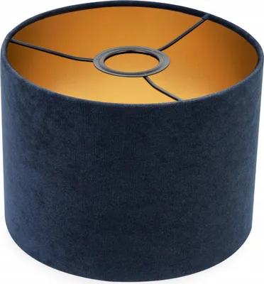 Produktbild von MODERNER GOLDENER SAMT-LAMPENSCHIRM 20 cm