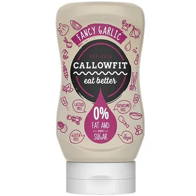 Produktbild von Callowfit Soße 300ml Flasche Fancy Garlic