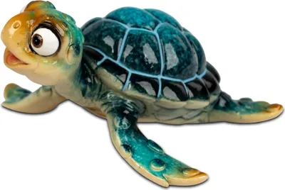 Produktbild von Formano 2er Set Schildkrötenpaar 11 cm Deko Figuren Kunststein, Skulpturen Frogs