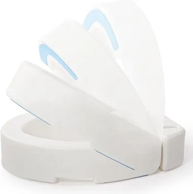 Produktbild von Famanu WC-Sitzverhöhung 10 cm - Toiletopzetstuk für Senioren