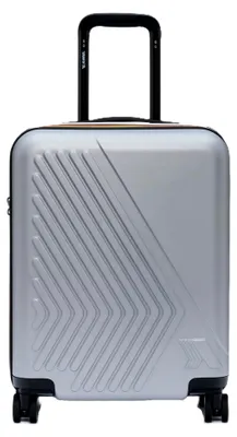 Produktbild von Trolley Kabine Eudoxie, grau, 100% Polycarbonat, 55 x 38 x 22 cm, 39 l, 4 Rollen Spinner, TSA-Schloss