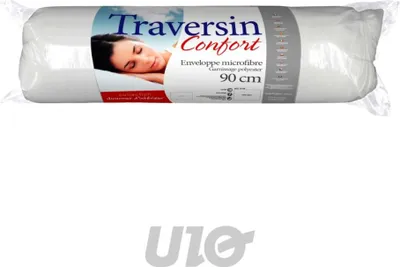 Image de Traversin - Douceur d'Intérieur - Polyester - 90 x 21 cm -