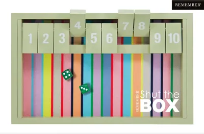Produktbild von Remember Würfelspiel SHUT THE BOX