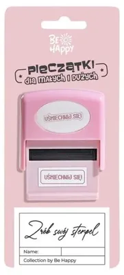 Immagine prodotto di Timbro per bambini con la parola "Smile" timbri per bambini