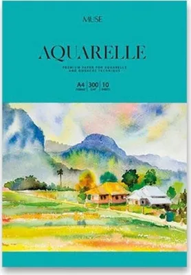 Obrázek produktu pro Shkolyaryk Kreslicí karton A4+ Aquarelle 10 listů